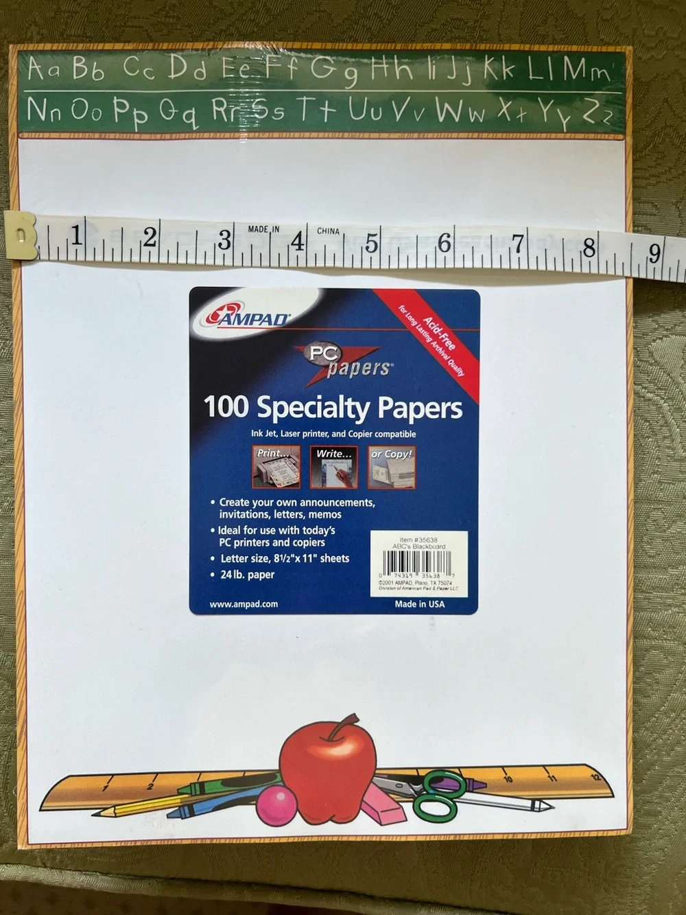 NWT Specialty School Theme 100 Sheets
